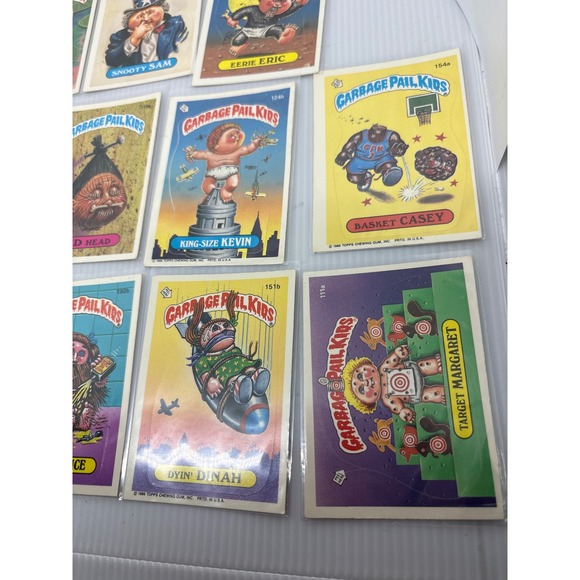 14 Garbage Pail Kids Cards 1986 Topps‎ Series 4 & 5 Stickers Vintage GPK - Picture 5 of 16